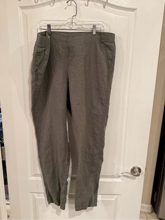 J. Jill Pants - J. Jill Olive Straight Leg Pull-On Trousers